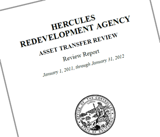Hercules Redevelopment Agency Asset Transfer Review